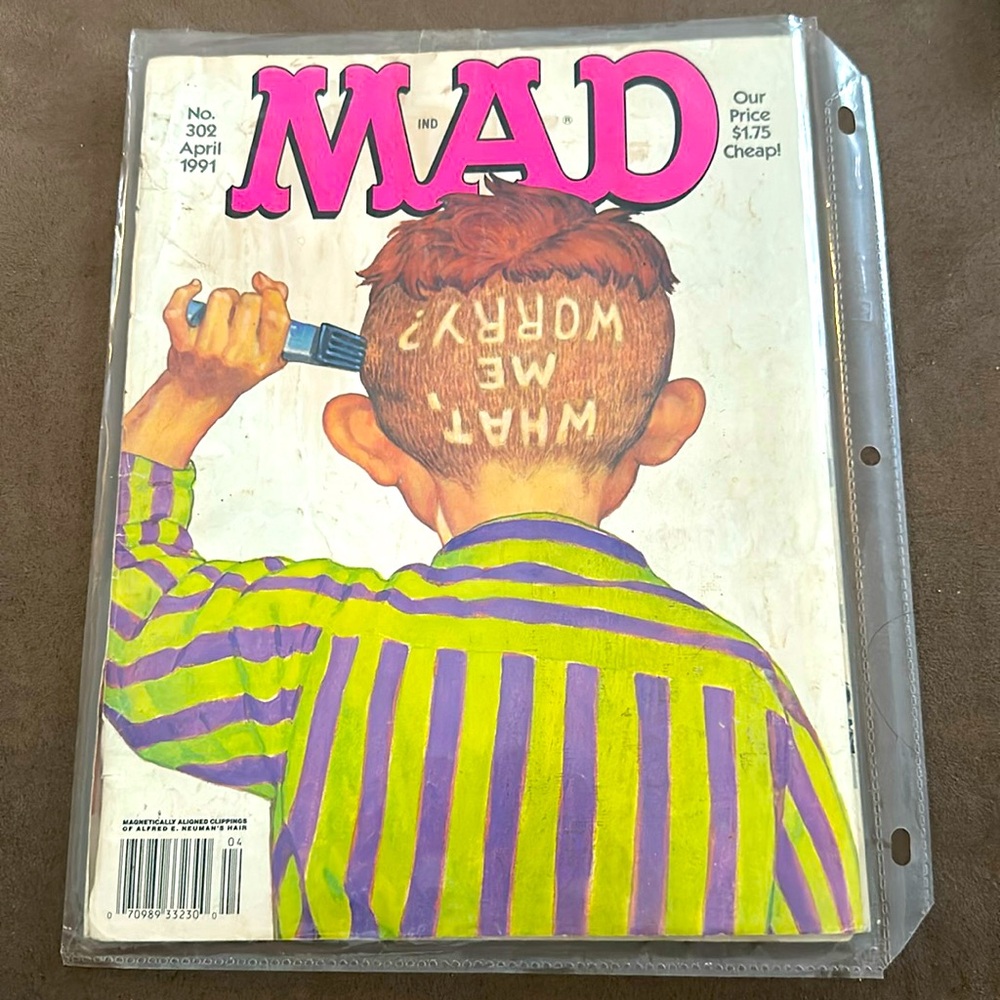 MAD Magazine April 1991 #302 MacGyver TV Show Parody Richard Dean Anderson